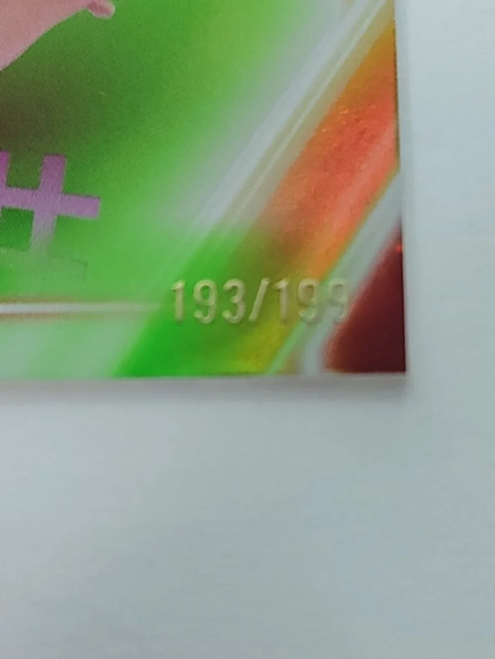 Ralph Topps 2026 Disney Neon Holo Parallel Refractor Limited 193/199 - Picture 2 of 4